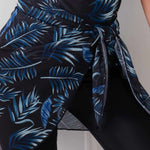 Tankini Sets 3 Piece Swimsuits Zipper Short Sleeve Swim Shirt With Shorts Cover Up Skirt Beach Bathing Suit Women's Bikini Set