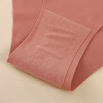 1Pack Women Low-Rise V-Front Ice Silk Seamless Briefs Panties Invisible No Lines Underwear Summer Soft Sexy Lingerie XS-XL