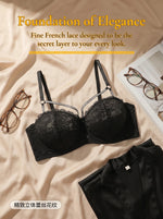 Plus Size Lace Bra Women Thin Cup Bralette Sexy Diamond Strap Brassiere Transparent Floral Lingerie Push Up Intimate bra MR2670