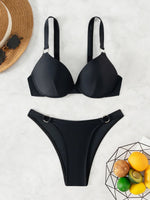 Leopard High Waist Bikini Push Up Bra Cup Bikinis 2026 Women Swimsuit Female Swimwear Two Piece Bikini Set High Cut Bathing Suit