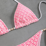 2026 Halter String Bikinis Sexy Triangle Swimsuit Women Plaid Swimwear Female Bathers Bathing Swimming Swim Suit Beachwear