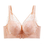 Coverage Lace Bras Plus Size Push Up Bra Sexy Lingerie Women FullWireless Brassiere C D E Cup Push Up Bras for women Bra 52CDE