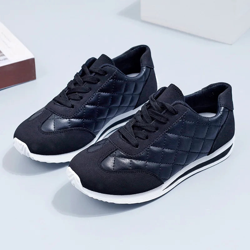 Women's Sneakers Fashion Ladies Vulcanize Shoes Outdoor Running Walking Female Shoes Comfort Lightweight Sneakers