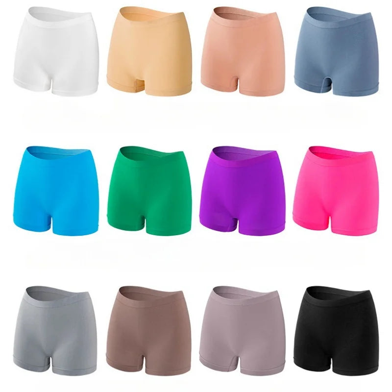 Women Seamless Boyshort Panties Low Rise Hip Lifting Underwear Sports Underpants Sexy Lingerie Comfort Intimates S-5XL