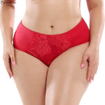 Beauwear Sexy Lace Panties For Women Briefs Set Seamless Lingerie Solid High-Waist Nylon Panty Female Underpants Underwear