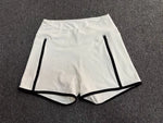 Women's High Waisted Yoga Shorts Slim Fit Hip Lifting Sports Pants Outdoor Running Fitness Gym Workout Shorts