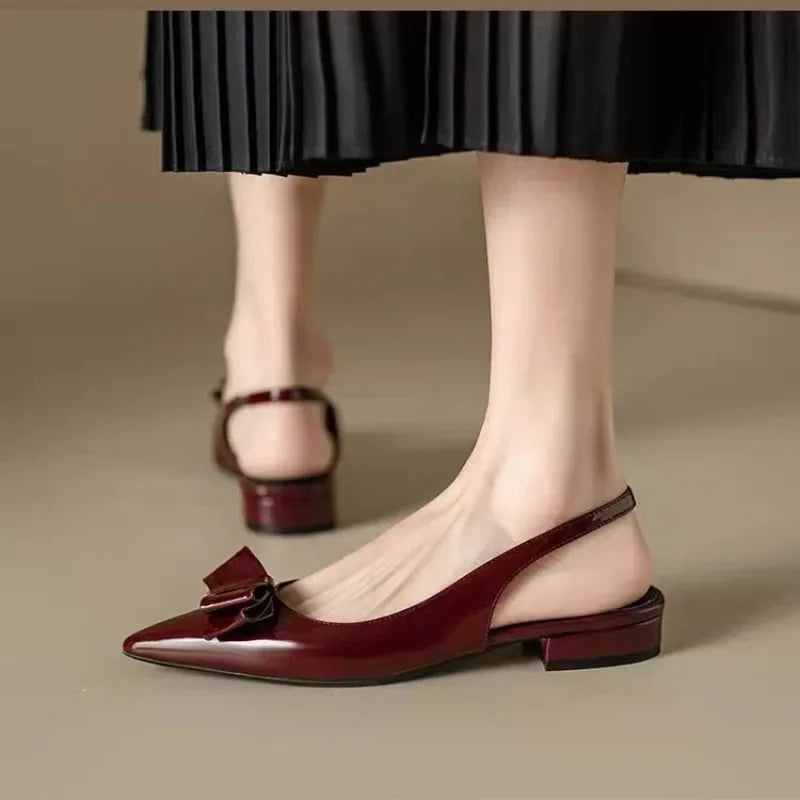 NewWomen Sandal Shoes Fashion Slingback Shoes Thin High Heel OutdoorNew Woman