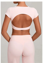 Sexy Hollow Out Backless Sports Shirts Women Shorts Sleeve High-strength Double-layer Stitching Without Chest Sports Tank Tops