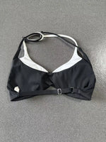 Women's Gym Workout Two-color Yoga Sports Bras Halter Neck Open Back Design Sports Tank Top Running Fitness Built-in Bra Cups