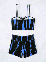 2026 Print High Waist String Two Piece Bikini Women Swimwear Female Swimsuit Bathers Bathing Swimming Suit Beachwear Summer