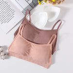 Women Seamless Bras Women's Bra Top Female Underwear Sexy Lingerie Removable Pad Bandeau Backless Fitness Top Wireless Bralette