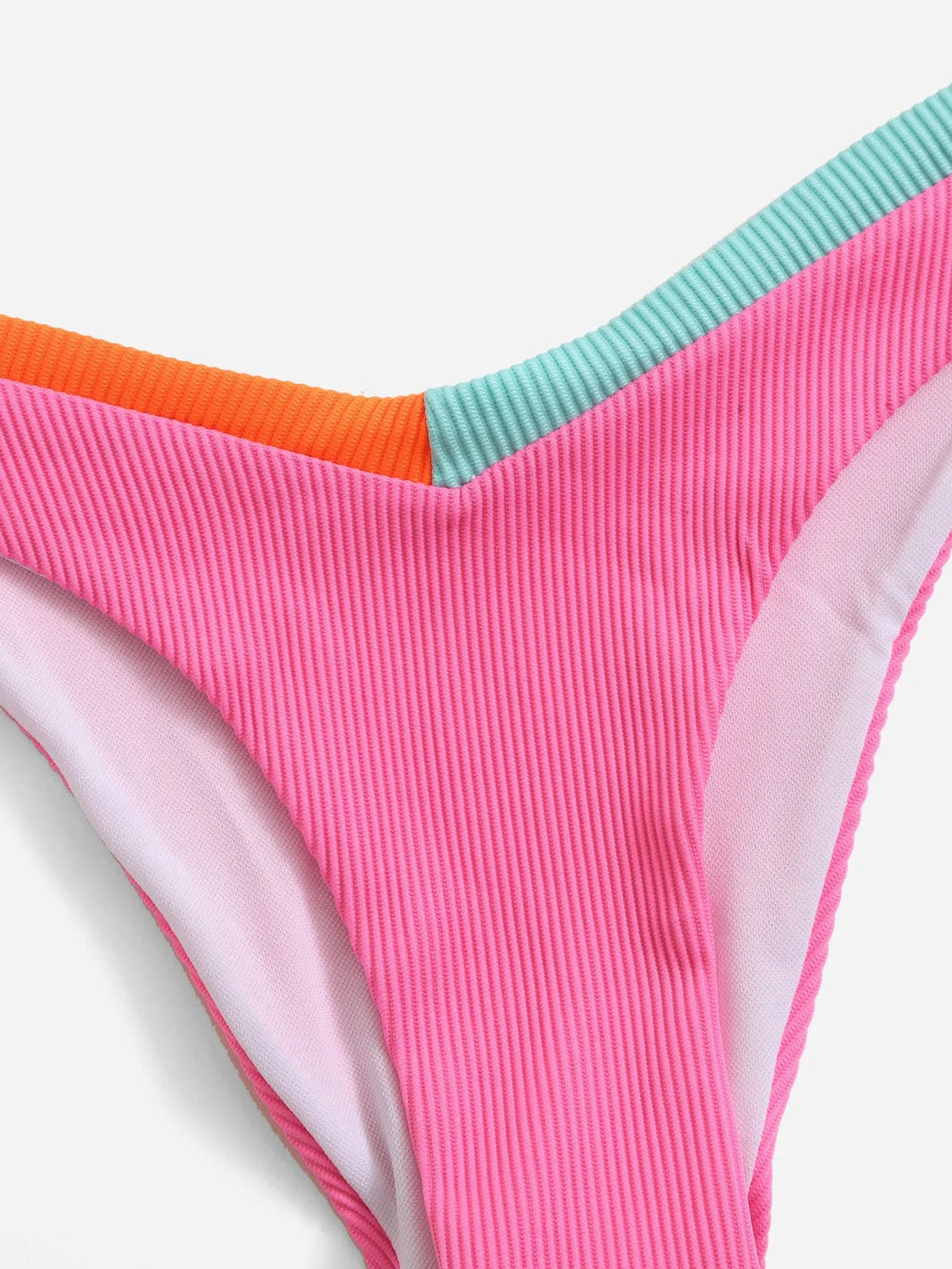 ZTVitality Contrast Binding Triangle Women's Swimsuit High Cut Sexy Bikini 2022 New Arrival Biquini Padded Bra Push Up Swimwear