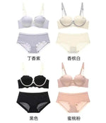 MOYISU Soutien-Gorge Français Sans Armatures 32-38 - Bralette Pureté Anti Affaissement, Set Lingerie Confort Respirant Été Léger