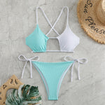 2025 String Bikini Women Brazilian Swimsuit Sexy Push Up Swimwear Female Bathers Bathing Swimming Suit Summer Beachwear