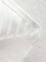Foridol White Striped Blusas Para Mujer Spring Summer Casual Women Shirt Single Breasted Long Sleeve Loose Shirts Blouses 2025