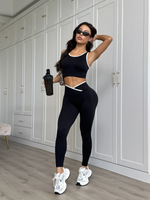 Women's Seamless Leggings - Tummy Control Gym Sports Yoga Pant with 4-Way Stretch Squat-Proof & Tummy Control Activewear Autumn