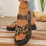 2026 Summer Casual Shoes Woman Platform Sandals Soft Leather Women Open Toe Thick Bottom Wedges Sandal Gladiator Womens Shoes