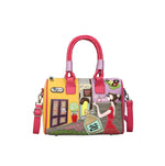 PU New Personality Stylish Shoulder Bags Design Patchwork Zipper 2025 Hot Sale Women's Bags Retro High Quality Women's Bags
