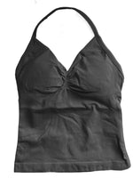 Longline Gym Top Women Clothes Sports Shirts Yoga Crop Top Vest Sports Bra Padded Halter Fitness Backless Workout Tank Top Woman