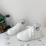 2022 Fashion Spring New Designer Hot Sale White Shoes Female Platform Sneakers Women Tenis Feminino Casual Female Shoes Woman