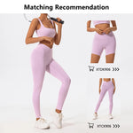 Hearuisavy Summer High Quality Sports Bra Push Up High Impact Gym Underwear Women Breathable Yoga Clothes Fitness Workout Top
