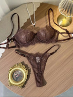 Elegant Summer Lace Bra Sheer Embroidered Comfortable Support Anti-Sag Full Coverage Modest Design & Women Large Chest Minimize