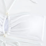 3 Pieces Halter Bikini 2026 & Beach Dress Bandage Swimsuit Women Sexy Swimwear Female Bather Swimming Bathing Swimming Swim Suit