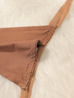 Minimalist and versatile hot selling sexy women's underwear oversized thong invisible underwear suitable for full dressing C2341