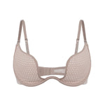 Sexy U-shaped spacer bra thin mesh Breathable underwear underwire comfortable stylish Lingerie bralette