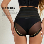 2Pcs/Set Bodyshaper Women Control Panties Tummy Control Bottom Belly Tightening Female Pants Lifting Hip High Waist Underwear