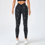 Trendy Starry Sky Sportswear Woman Gym Yoga Pants Seamless High Waist Women Sports Leggings Tummy Control Squat-Proof
