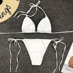 Sexy Neon Extreme Mini Micro String Bikini 2025 Women Swimsuit Female Swimwear Two-Piece Bikini Set Bathing Suit Swim Beach Wear