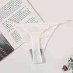 4Pcs/Set Women G-String Thongs Seamless Panties Sexy Lingerie Low Rise Female G-String High Cut Pantys Underwear