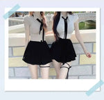 WOMENGAGA Korea Style Sexy Slim High Waist Strap A-line Half Length Skirt Fashion Women Skorts JK Sweet 2023 NewOW3W