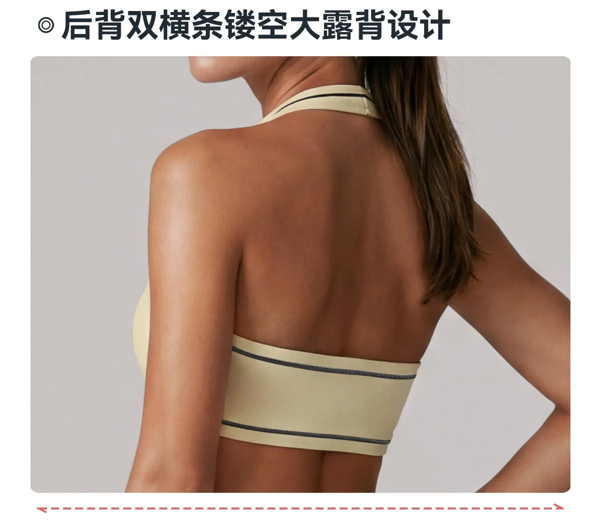 Color Blocking Yoga Sets Women's Tracksuit Hanging Neck Shockproof Sports Vest Hip Lifting Shorts Gym Running Fitness Suits