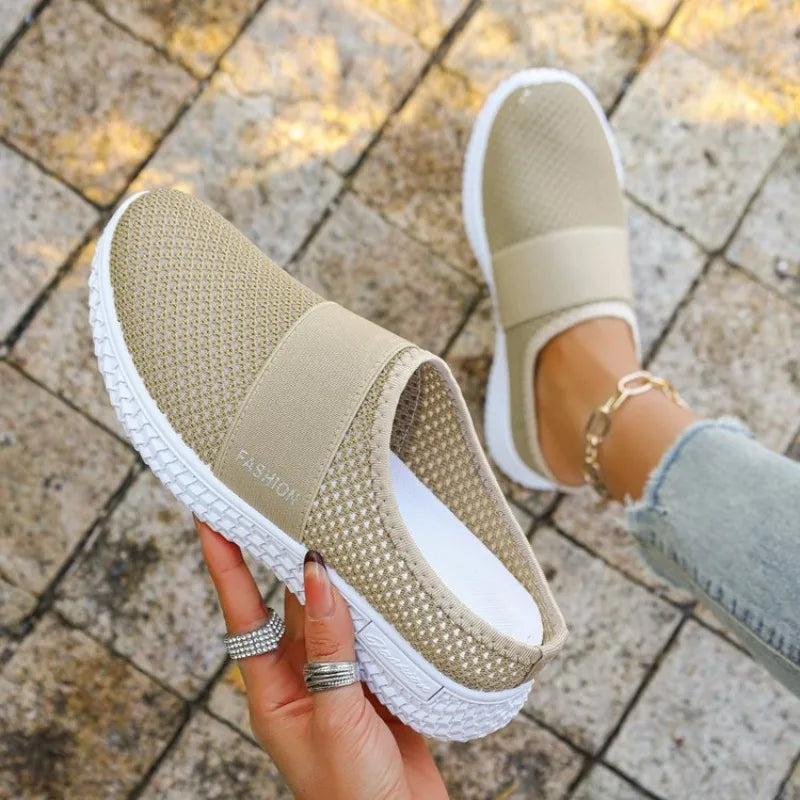 women's shoes Solid Color Mules,women's summer shoesSlippers for women Comfortable and breathable