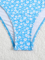 2025 Strappy Bikini High Waist Swimsuit Women Sexy Printed Swimwear Female Bathers Swimming Bathing Swimming Swim Suit Beachwear