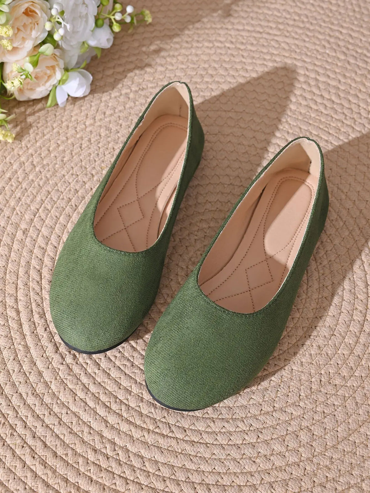 Women Flats Shoes Comfortable Knit Ballet Flat Shoes Women Casual Slip on Loafers Office Boat Sneakers Women Zapatos De Mujer