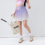 Women's High Waist A-Line Skirt W/Built-in Shorts & QuickDry - Tennis Gym UPF Free