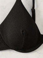ZTVitality Solid Underwire Sexy Bikini 2025 New Arrival Biquini Padded Push Up Bandage Swimsuit Women Swimwear Summer Beachwear