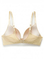 Women Nude Wireless Bra Seamless Padded Breathable Comfort Bra High Elasticity Moisture-wicking Everyday Lounge Bralette B6122
