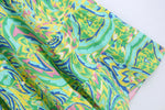 Foridol Paisley Print Shirt Dress Elegant Autumn Spring Green Dress Floral Print Boho Female Maxi Dress Long Sleeve Vestido 2025