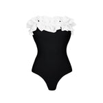 2026 New Retro One Piece Swimsuit Skirt Shoulder Strappy Swimsuit Print Floral Swimwear Women Slimming Bathing Suit Beach Wear
