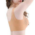 Women Wireless Bras Sports Tank Bra Sexy Lingerie Female Crop Top Soft Padded Wide Straps Brassiere Plus Size Intimates M-3XL