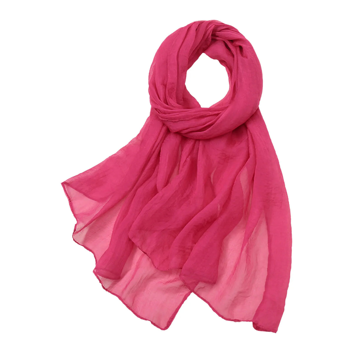 Solid Color Chiffon Scarf Fashionable Lightweight Neck Scarf For Women Summer Neck Sun Protection Silk Scarf Shawl 170*70cm