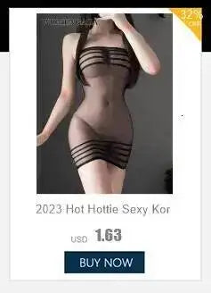 Nightclub High WOMENGAGA Waist Women Slim Mini Dress T Shirt Thin Hot Sexy Korean Women Tops Transparent Summer Fashion 6A26