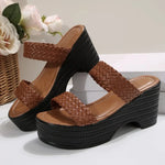 Women Sandals 2026Summer New Outdoor Beach Sandals ComfortableWedges Shoes for Women Design Casual Sandals Size 35-42