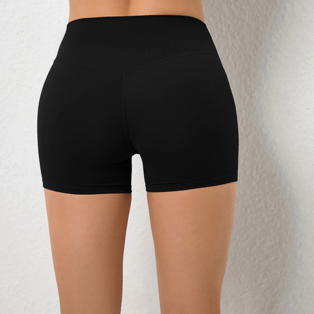 Yoga Shorts Gym Sports Shorts Women High Waist Workout Fitness Short Leggings Running Cycling Tight Soft Sportswear