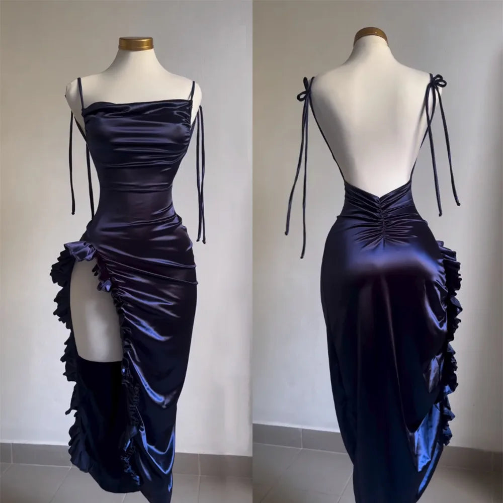 2025 Vestidos Mujer 2024 Elegante Party Dress Streetwear Y2K Sexy Slim Spaghetti Strap Girls Night Club Dresses