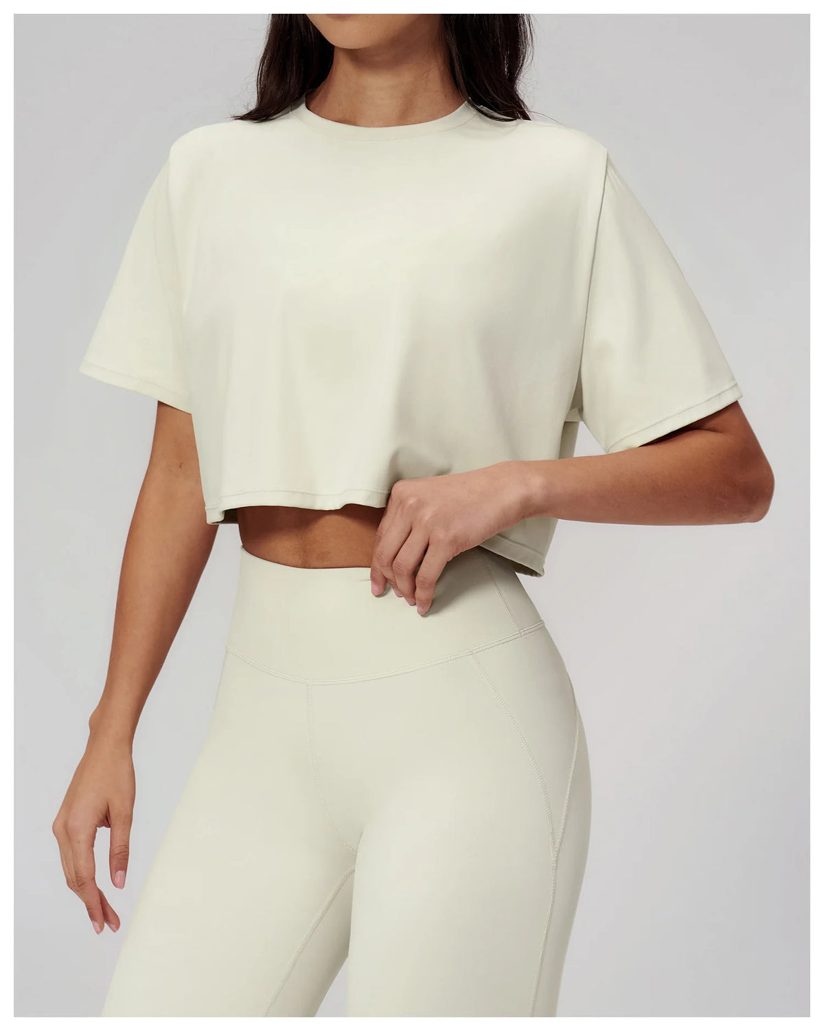 Impact Short Sleeve Yoga T Shirts Women Solid Color O Neck Loose Sports Tops Outwear Gym Running Fitness Workout Suits